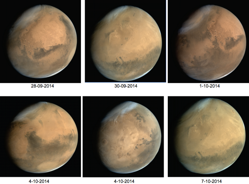 Illustration for article titled Here Are All the Best Photos from India's Mars Mission